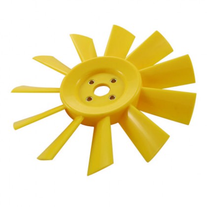 Big Wind Ventola In Plastica 27,9 Cm Per Tavolo: Lama Da 3 Pale, Diametro Foro 8mm, Accessorio Di Ricambio Bianco