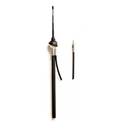 Antenna Telescopica Per Parafango Con Spina DIN - Adatta Per BMW Serie 3 E30